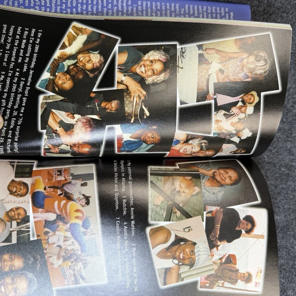 T-Boz Tionne Watkins Thoughts‎ Hardcover Book TLC